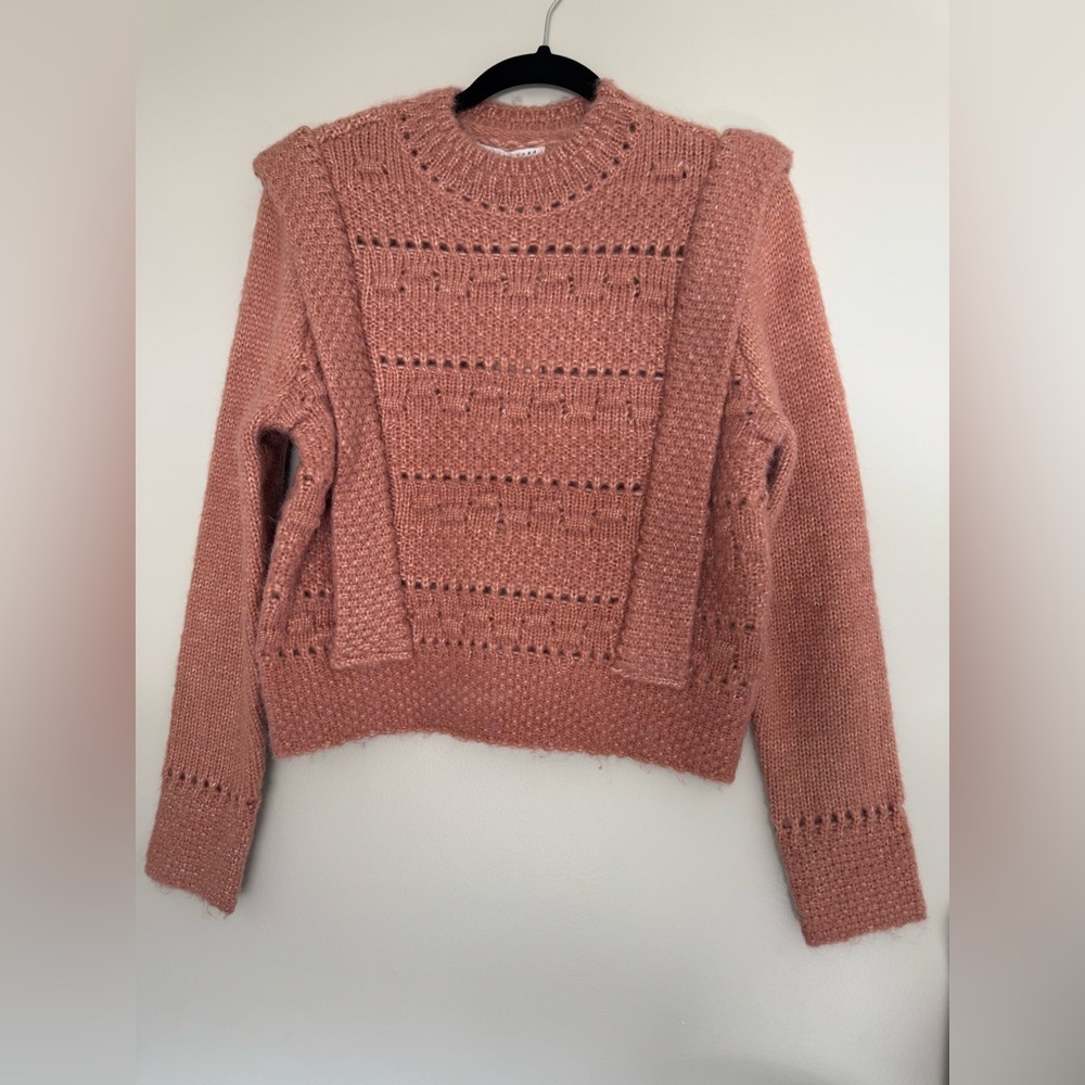 Endless Rose Sweater Chunky Wool Knit Small